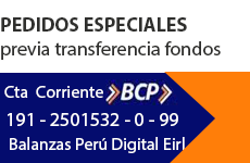 Balanza electronica DIGITALES PERU