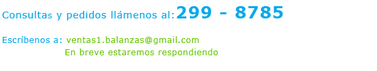 Balanzas Electronicas Comercial